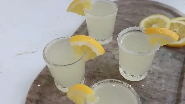 Video thumbnail for lemon drop shot recipe