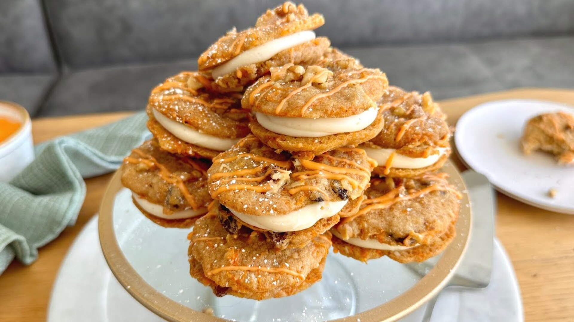 Video thumbnail for Revamp Traditional Carrot Cake With This Cookie Recipe