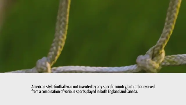 Video thumbnail for What Country Invented American Style Football