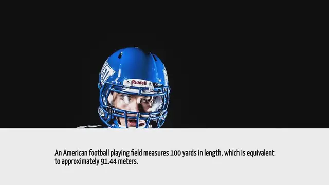 Video thumbnail for About How Long Is An American Football Playing Field In Meters?