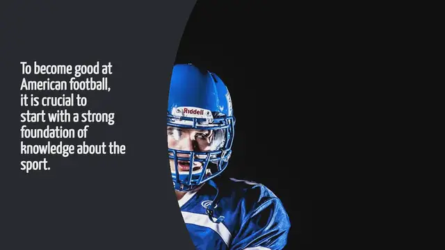 Video thumbnail for How To Become Good At American Football