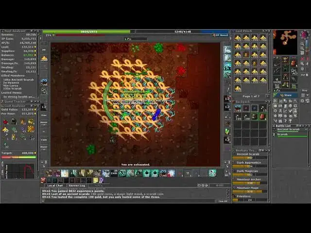 Video thumbnail for Rubinot: Onde fazer Task e Bestiário de Ancient Scarab