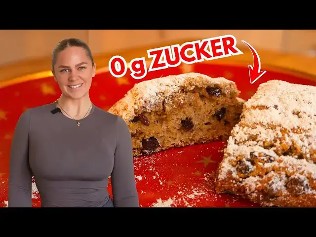 Video thumbnail for Endlich Stollen ohne Reue – Zuckerfrei & extrem saftig!