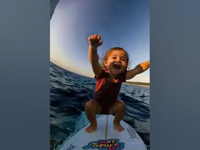 'Video thumbnail for baby playing surfing #short #Shorts #Baby #cute'