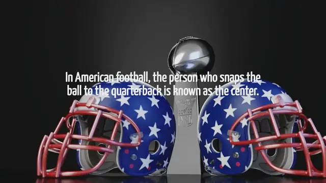 Video thumbnail for In American Football What Do You Call The Person That Snaps The Ball To The Quarterback