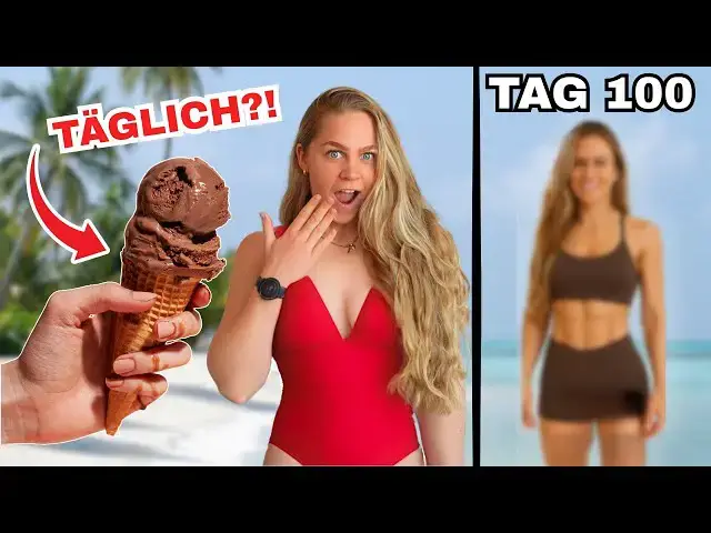 Video thumbnail for 100 TAGE ZEIT BIS ZUR TRAUMFIGUR: DAS esse ich TÄGLICH