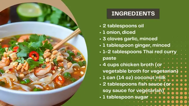 Video thumbnail for Pad Thai Soup