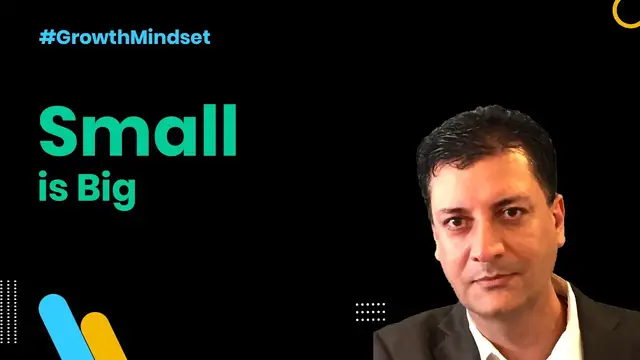 Video thumbnail for Small is Big - Growth Mindset Ep. 3