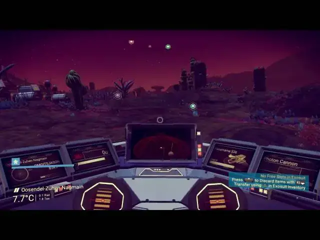 Video thumbnail for No Man's Sky - Oogendel-Zuhen Nagmain: llnia Lowlands Discovered, Cannon Dam Tau, Scanner Activated