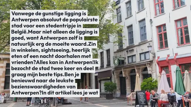 Video thumbnail for DOEN IN ANTWERPEN: 10X TIPS & BEZIENSWAARDIGHEDEN!