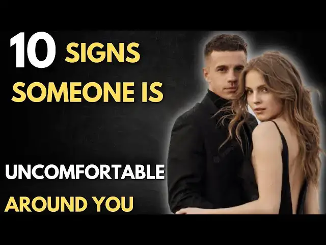 Video thumbnail for 10 Subtle Signs Someone Is Uncomfortable Around You