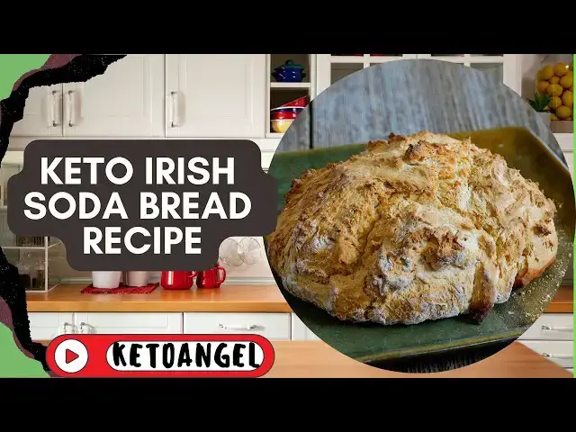 Video thumbnail for Keto Irish Soda Bread Recipe :  Low Carb Twist on a Classic Favorite