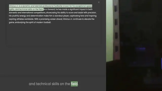 Video thumbnail for agility, and technical skills on the field. As a forward, he has made a significant impact in both domestic and international competitions, showcasing his ability to score and assist with precision. His youthful energy and determination m