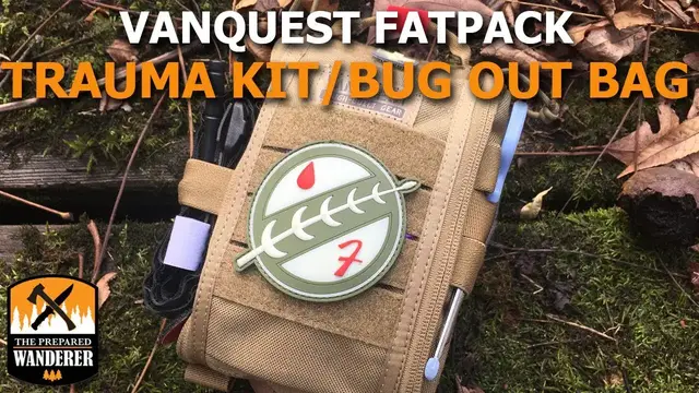 'Video thumbnail for Trauma Kit for Bug Out Bags Vanquest Fatpack'