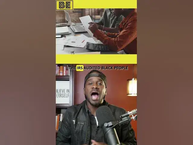 'Video thumbnail for Even the IRS algorithm is racist #shorts'