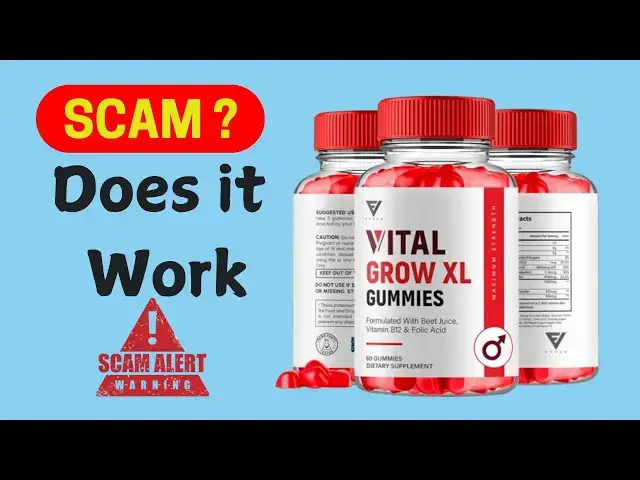 Video thumbnail for Vital Grow XL Reviews: Before Buy Check Vital Grow XL.Com Is Scam Or Legit? | Product Review