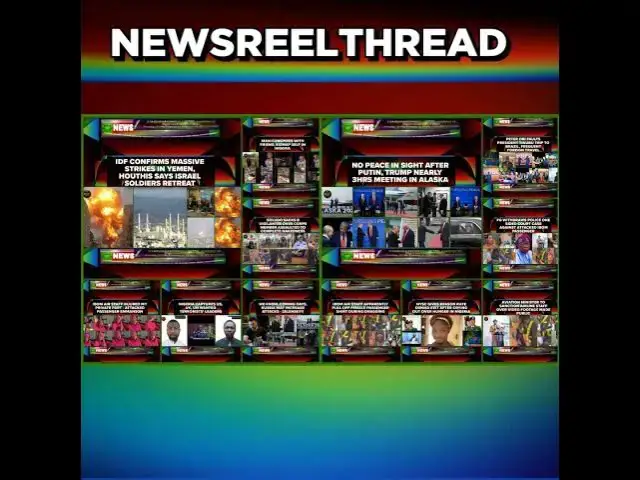 Video thumbnail for NewsReelThread @1pm 24-8