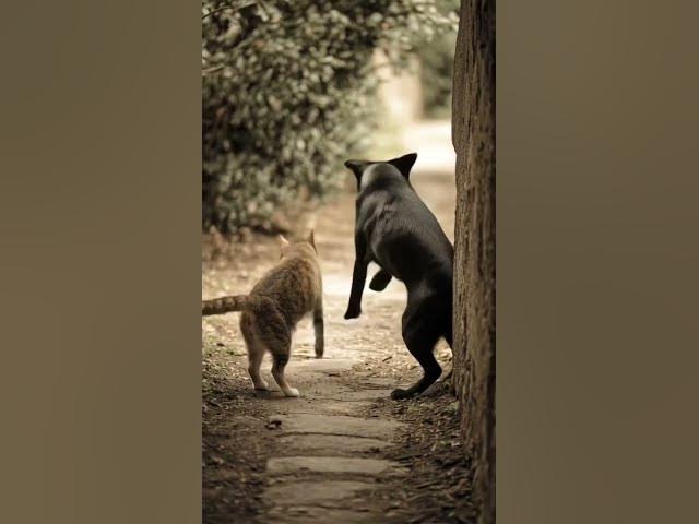 Video thumbnail for एक बिल्ली और कुत्ते की कहानी emotional story 😭😭