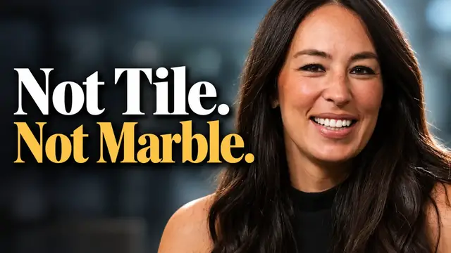 Video thumbnail for Not Tile, Not Marble: Joanna Gaines' Elegant Backsplash Material Is Durable And Worth The Price