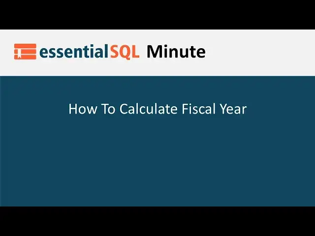 Video thumbnail for | Essential SQL