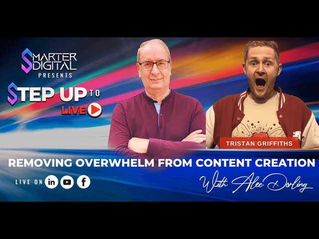 Video thumbnail for REMOVING THE OVERWHELM FROM CONTENT CREATION 1