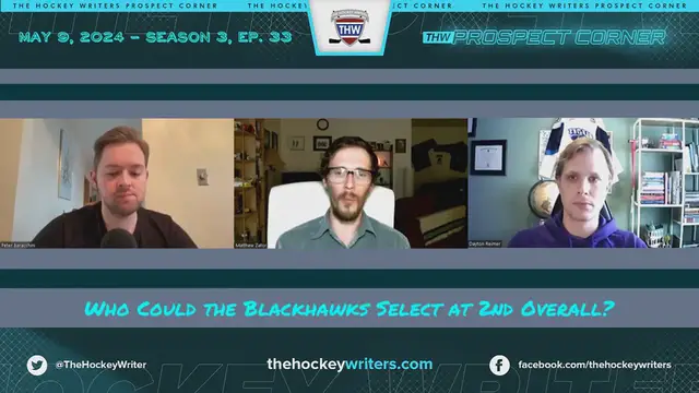 'Video thumbnail for Who Could the Blackhawks & Ducks Select at the 2024 NHL Draft'