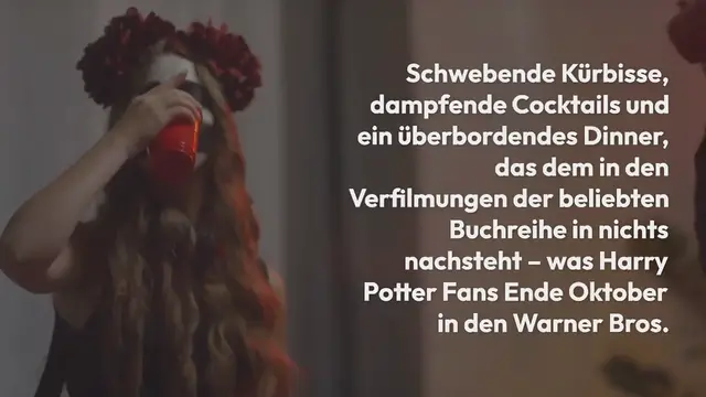 Video thumbnail for Halloween in Hogwarts Alles über das magische Event in den Harry Potter Studios in London
