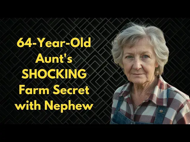 'Video thumbnail for 64-Year-Old Aunt's SHOCKING Farm Secret with Nephew | You Won't Believe What Happens Next!'