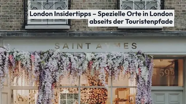Video thumbnail for London Insidertipps – 47 geheime Ecken in Englands Hauptstadt