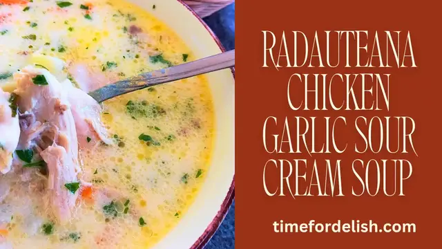 Video thumbnail for Radauteana - Chicken Garlic Cream Soup