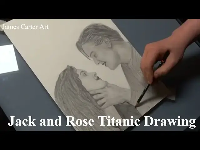 Video thumbnail for Drawing Rose and Jack (From Titanic)