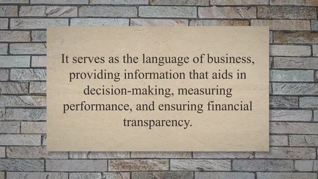 Video thumbnail for Functions of Accounting in Organizations