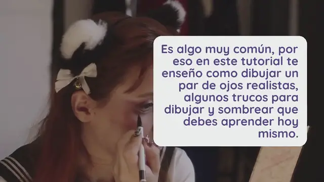 Video thumbnail for Como dibujar un par de ojos realistas