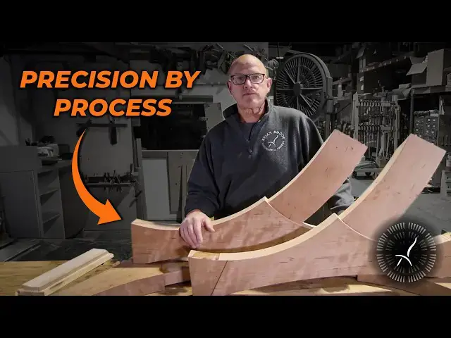 Video thumbnail for How to Cut Consistent Bandsaw Curves (Boggs Timber Frame Table Course)