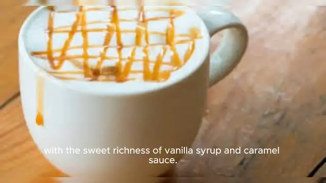 Video thumbnail for Caramel Macchiato - Espresso with vanilla syrup