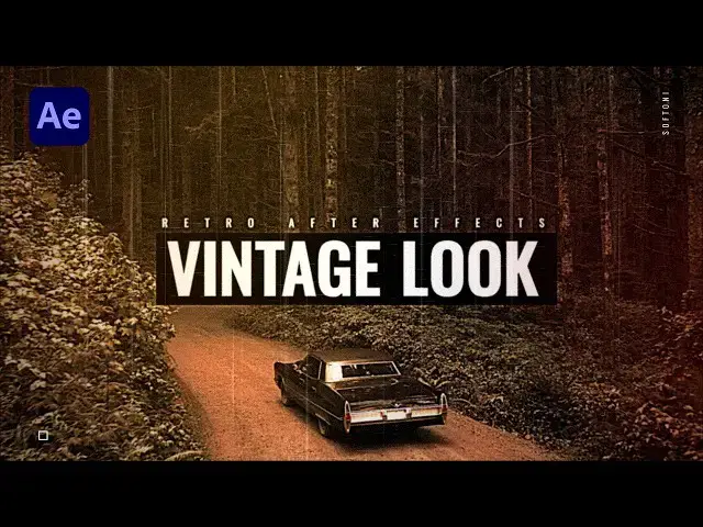 'Video thumbnail for How to Create a STUNNING RETRO & VINTAGE Look in After Effects Tutorial'