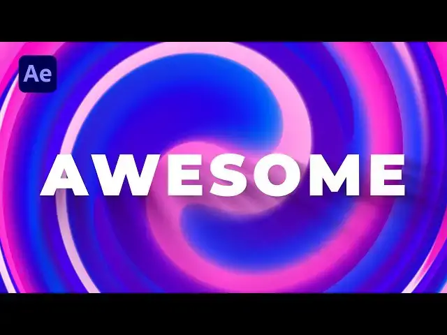 'Video thumbnail for Cool TYPOGRAPHY BACKGROUND Animation in After Effects Tutorial'