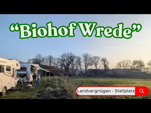 'Video thumbnail for Landvergnügen Stellplatz: Biohof Wrede in Beverstedt - Aubrac Rinder und viel Ruhe beim Campen'