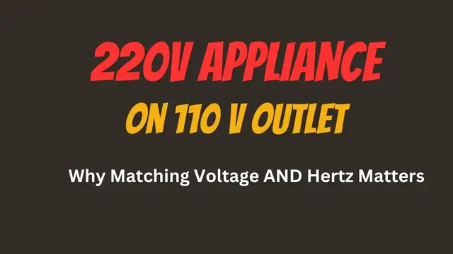 Video thumbnail for Mastering Voltage: How to Safely Use 220v Appliances on 110v Outlets!