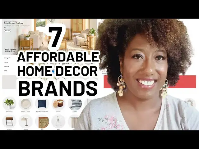 'Video thumbnail for 7 Affordable HOME DECOR Brands (You Need To Know About)'