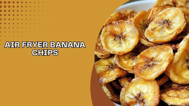 'Video thumbnail for Air Fryer Banana Chips '