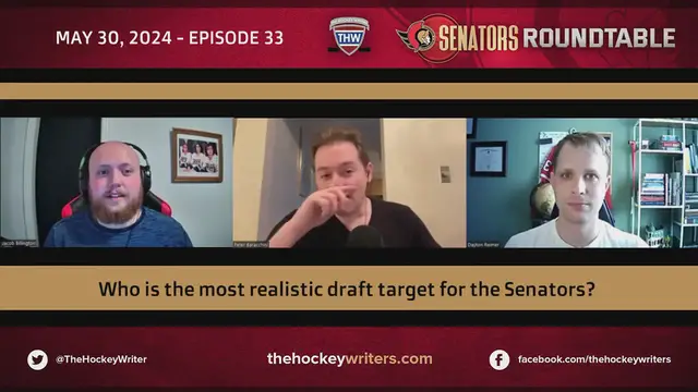 Video thumbnail for Senators - Who Is the Most Realistic 2024 NHL Draft Target at 7th Overall