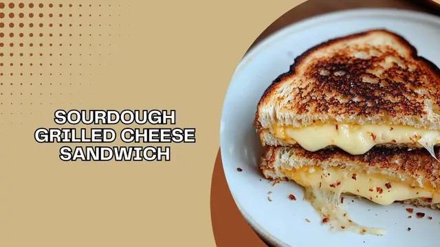 Video thumbnail for Sourdough Grilled Cheese Sandwich