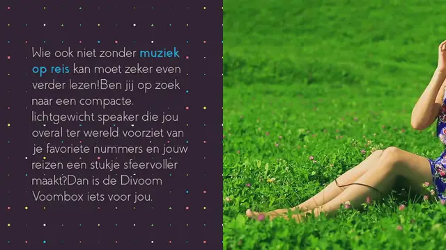 Video thumbnail for DIVOOM VOOMBOX; ALTIJD MUZIEK OP REIS!