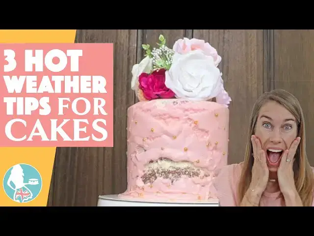 'Video thumbnail for Buttercream Melting? Try These Hot Weather Cake Decorating Tips!'