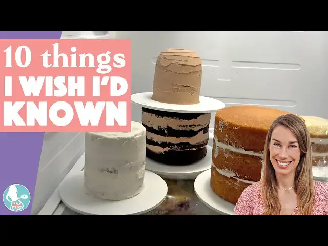 'Video thumbnail for Cake Decorating for Beginners - 10 Things I WISH I'd Known!'