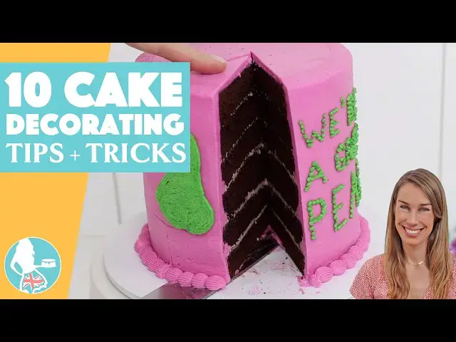 'Video thumbnail for 10 Essential Cake Decorating Tips and Tricks'
