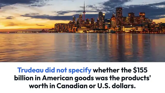 Video thumbnail for Trudeau's Tariff Response Explained
