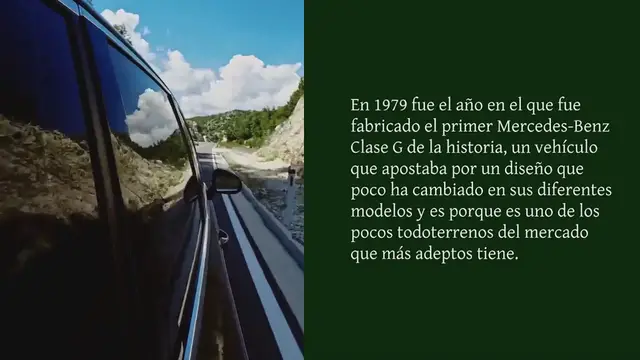 Video thumbnail for Avance del nuevo Mercedes-Benz Clase G apuntan que saldrá en 2018