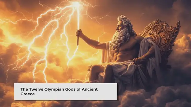 Video thumbnail for The Twelve Olympian Gods: Rulers of Ancient Greek Mythology